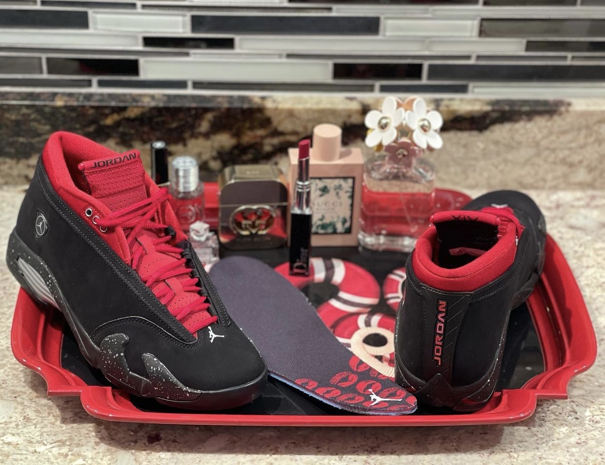 Jordan 14 low red online
