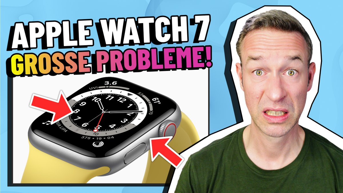 youmac's tweet image. 🔥 Kommt die Apple Watch 7 später? Neues Video: youtu.be/VXLrMMp2hN4 😲🤨