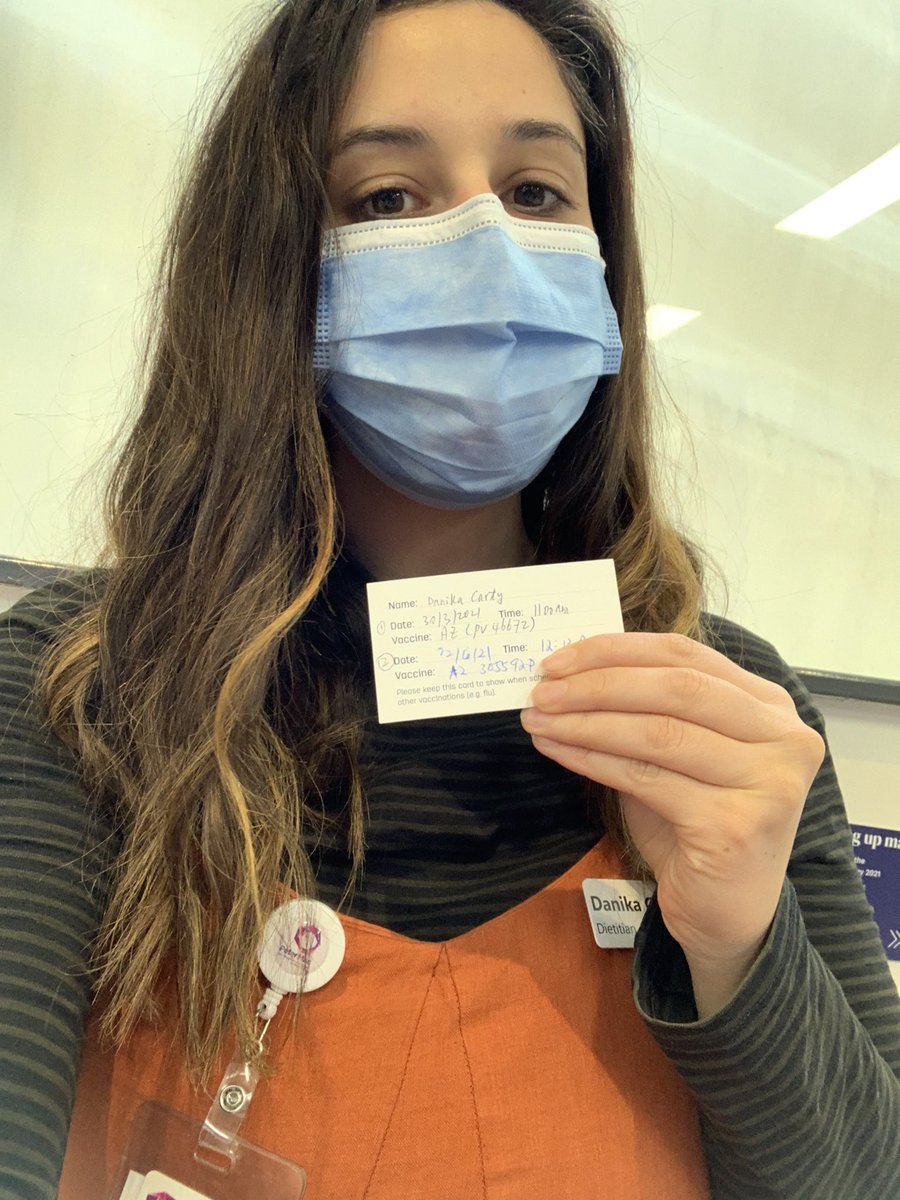 Didn’t brag about it on Twitter at the time but got AZ back in March before it was cool (read: admirable). Bragging about it now. Waste not, want not. Go get your AZ tomoz! 💉