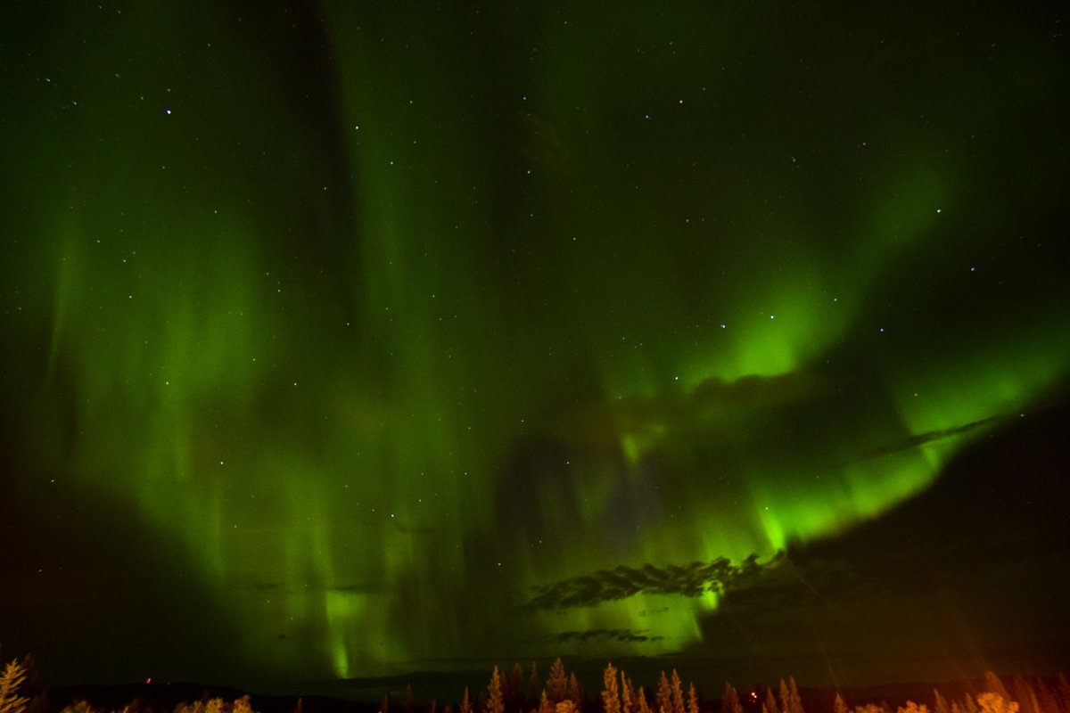 NWSFairbanks's tweet image. The overnight crew was treated to a nice early season aurora around 12-2AM AKDT. Was anyone else lucky enough to enjoy the show?
#akwx #aurora #northernlights