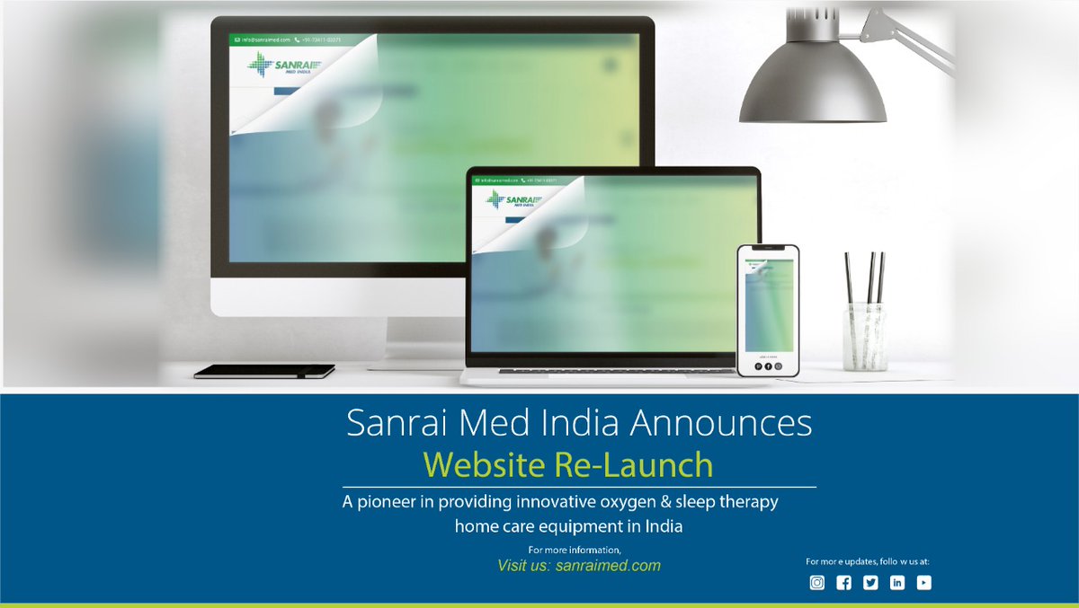 vohglobal's tweet photo. NEW PERSONA, SAME COMMITMENT : REBRANDING UPDATE | Industry-leading home health care and medical device company Sanrai Med India Pvt. Ltd has announced the rebranding of its website and digital presence. 
https://t.co/jiENH8FWd1
#voiceofhealthcare #Brandinfocus #brands #SaraiMed https://t.co/ZMHsE0HgKf