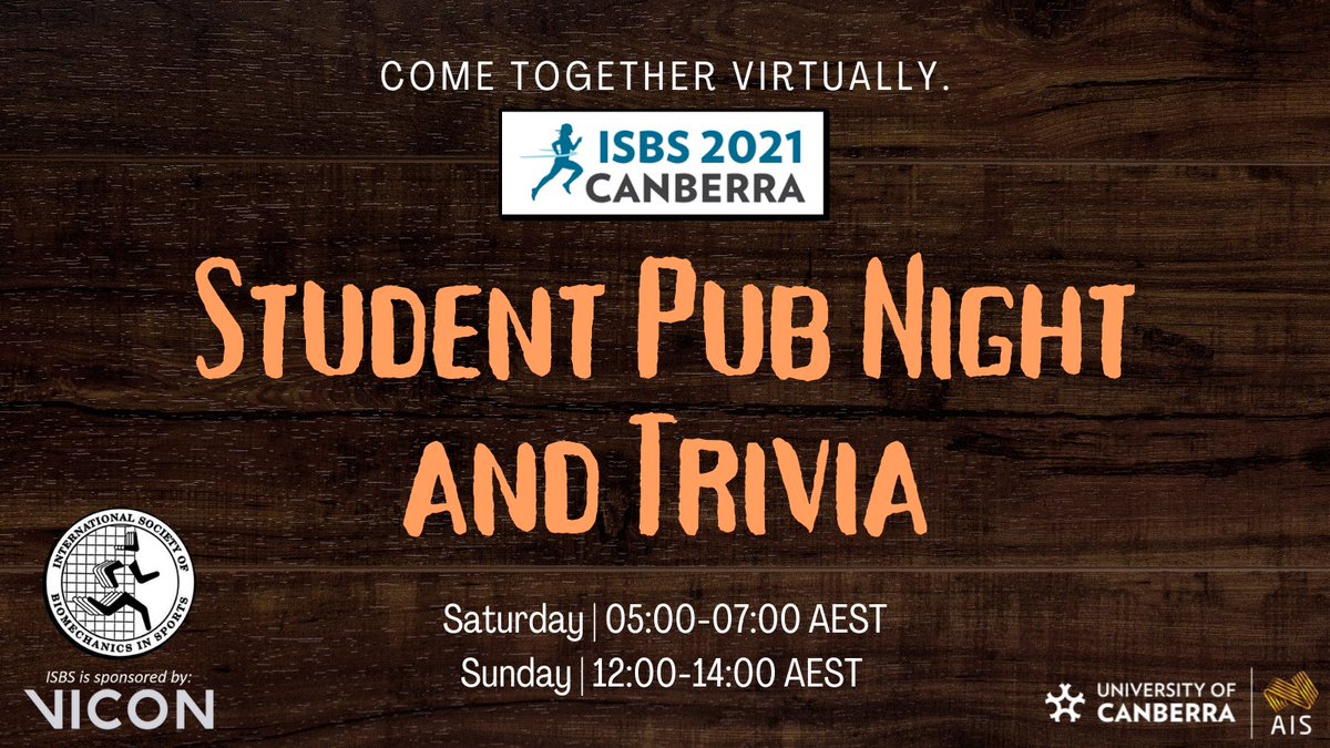ISBS Annual Conference (@isbs_conference) on Twitter photo #ISBSstudents join your student reps for a fun, informal social session (with trivia!) #ISBS2021
Don't stress over trivia, you will be part of a team. 3 categories will be covered:
๐
Sports & Olympics
๐ฆ๐บ Aussie facts
๐ฅMovies & Music
<a href="/ISBSOFFICIAL/">ISBS</a> <a href="/CodyLindsay_/">Cody Lindsay</a> <a href="/steph_r_moore/">Stephanie Moore</a> #ISBSstudents join your student reps for a fun, informal social session (with trivia!) #ISBS2021
Don't stress over trivia, you will be part of a team. 3 categories will be covered:
๐
Sports & Olympics
๐ฆ๐บ Aussie facts
๐ฅMovies & Music
<a href="/ISBSOFFICIAL/">ISBS</a> <a href="/CodyLindsay_/">Cody Lindsay</a> <a href="/steph_r_moore/">Stephanie Moore</a>