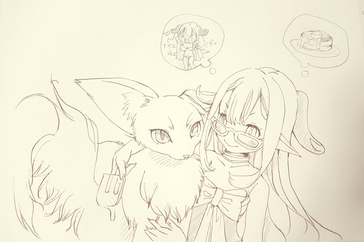 catcrown_purin's tweet photo. 👿🎀『今な、主はわれを余を世に呼び出してくれているのだそうだ!
さぞや ないすばでー になるに違いない✨ホットケーキもあるのだぞ💕』
【あっ…】
#zbrush勉強の為にオリキャラ造ってみようと思います !
#catcrown
#きゃっとくらうん
#はらぺこ魔王様と名のない少女
#zbrush
#デジタル日記帳 https://t.co/ljGA4bsxAy