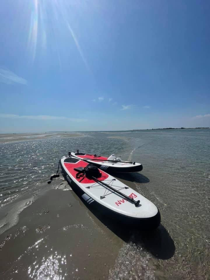 Work all finish , time for paddle board just got to love Bournemouth