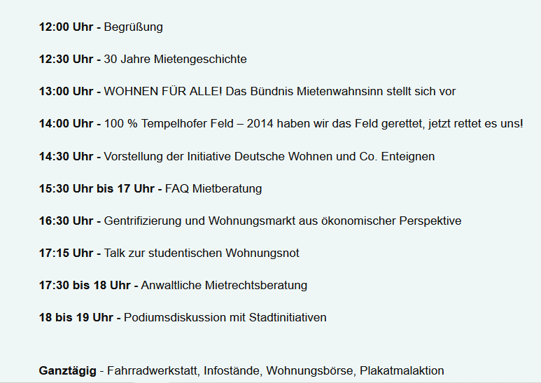 FU4CJ's tweet photo. Am 10.09. ist der Aktionstag studentisches Wohnen von der @berlin_lak und hier ist das vorläufige Programm dafür! Los geht's ab 12 Uhr auf dem Tempelhofer Feld

Weitere Infos dazu findet ihr unter https://t.co/chNWf2kGeF

Schaut vorbei! 
!B https://t.co/A7jtAxiy2m