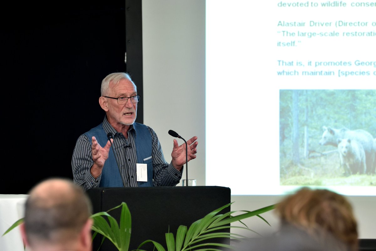 GMaceCentre's tweet photo. Fantastic launch for the Georgina Mace Centre last night, with a thought-provoking talk about biodiversity from Professor Sir John Lawton. https://t.co/aix0izgClj