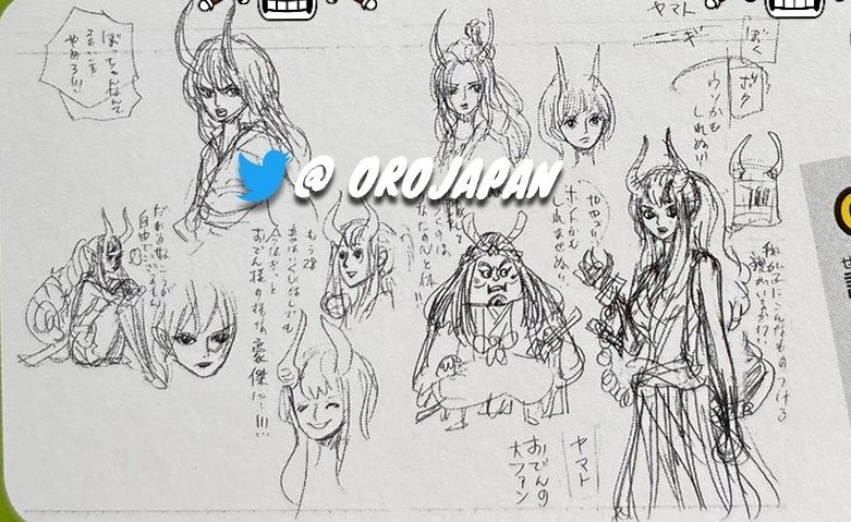 one piece yamato original design