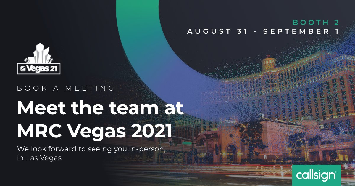 Our team would love to talk to you about how maintaining #digitaltrust  is more important now than ever. Book a meeting with us at #MRCVegas2021 okt.to/b0Ur2j
