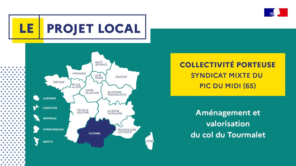 📍 Notre action dans les territoires !

Dans le <a href="/DepartementHaPy/">Hautes-Pyrénées, le Département</a>, les acteurs locaux veulent mettre en valeur le col emblématique du Tourmalet 🏔🚴‍♂️
👉 Appui en ingénierie de l'ANCT : animation d’une démarche projet ➕ aide à la réalisation d’un schéma directeur d'aménagement.