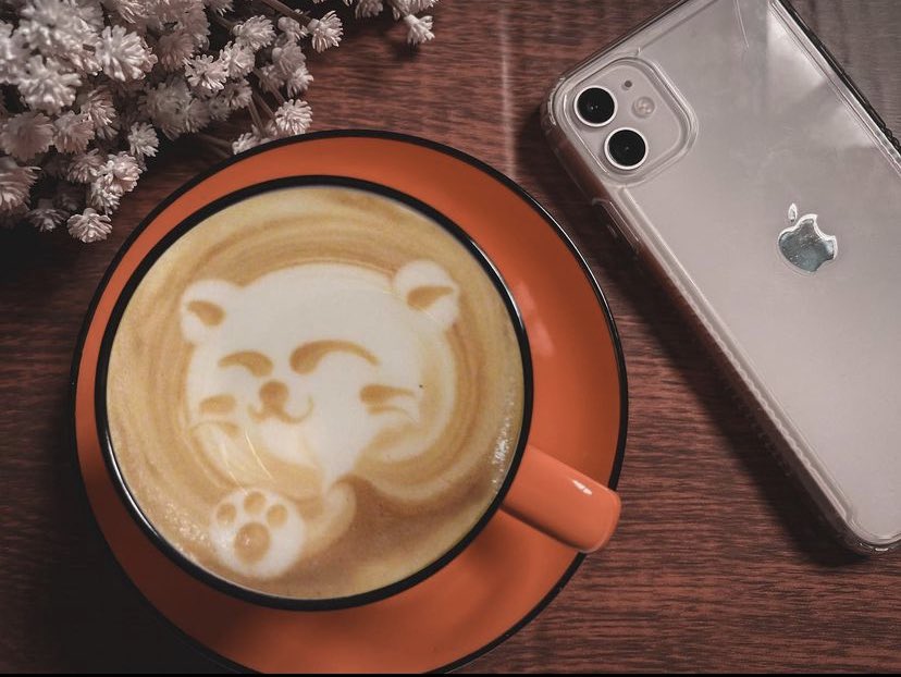 z_teks's tweet photo. ☕️💜

 #JKHBD_COOKIN https://t.co/5MBfAZnanR