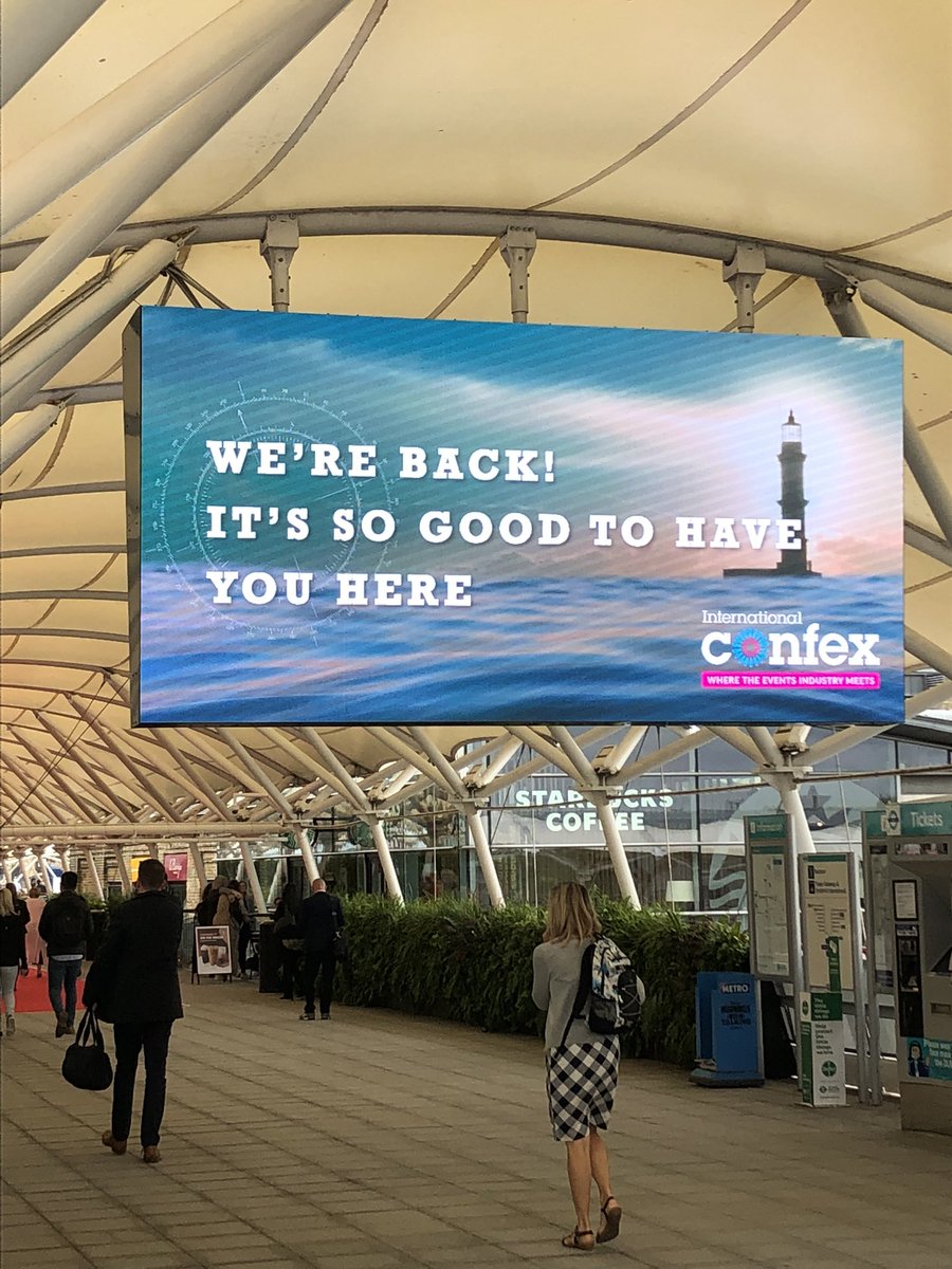 Looking forward to meeting some new people after such a long time #Confex2021 #healthandsafety