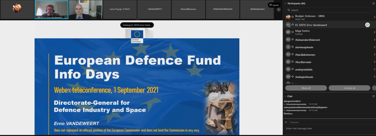 Today we hosted the European #Defence Fund event alongside @MO_RS & #Slovenian Defence Industry Cluster (@GZSnovice)! Presentations from @ThalesDefence, @JSI_SLO, @SkyLabs_si, #Arctur & #Guardiaris! For more, go to: sbra.be/en/content/eur… @EUdefence @EUDefenceAgency @Obramba