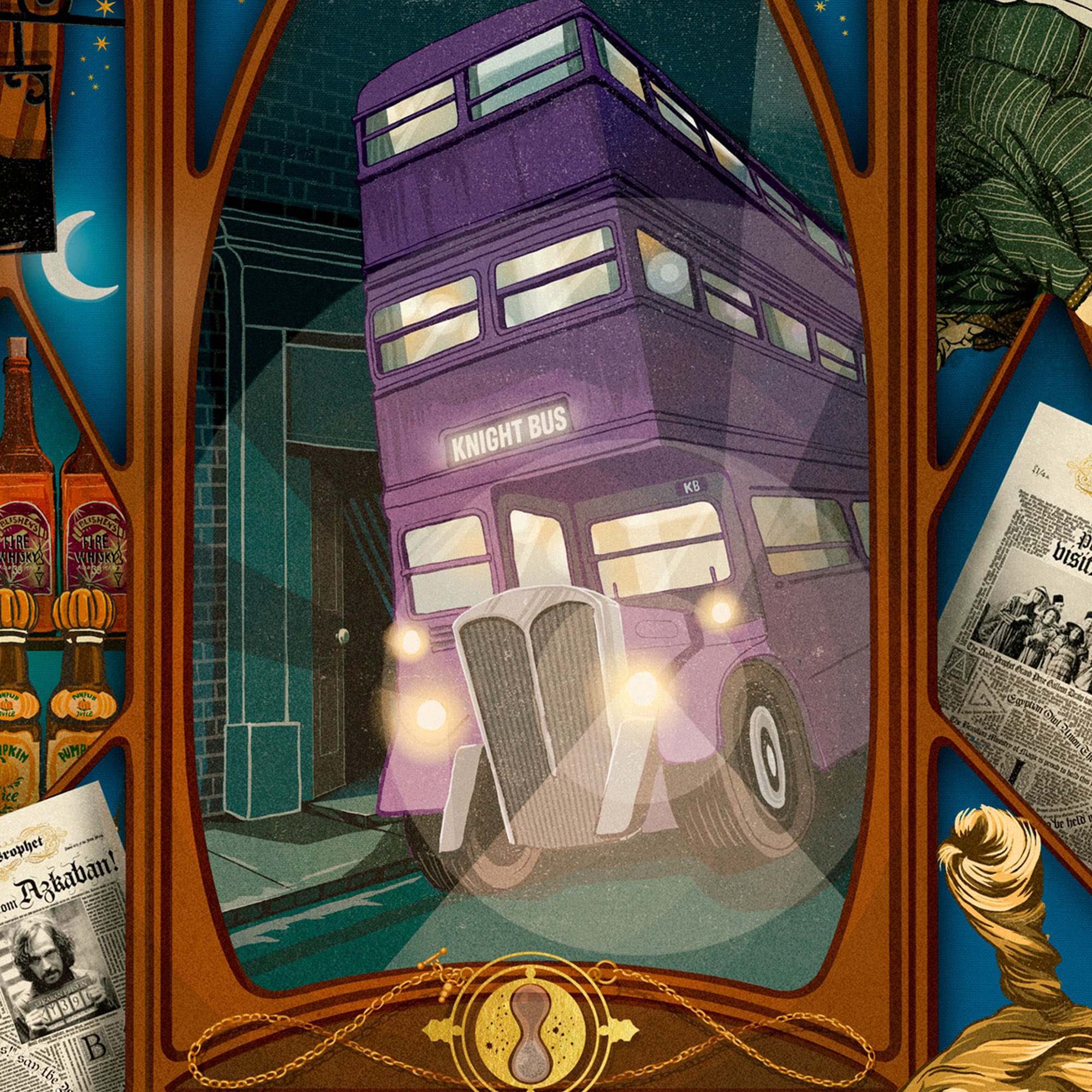 ミナリマ アートプリント ハリー・ポッターとアズカバンの囚人 20周年