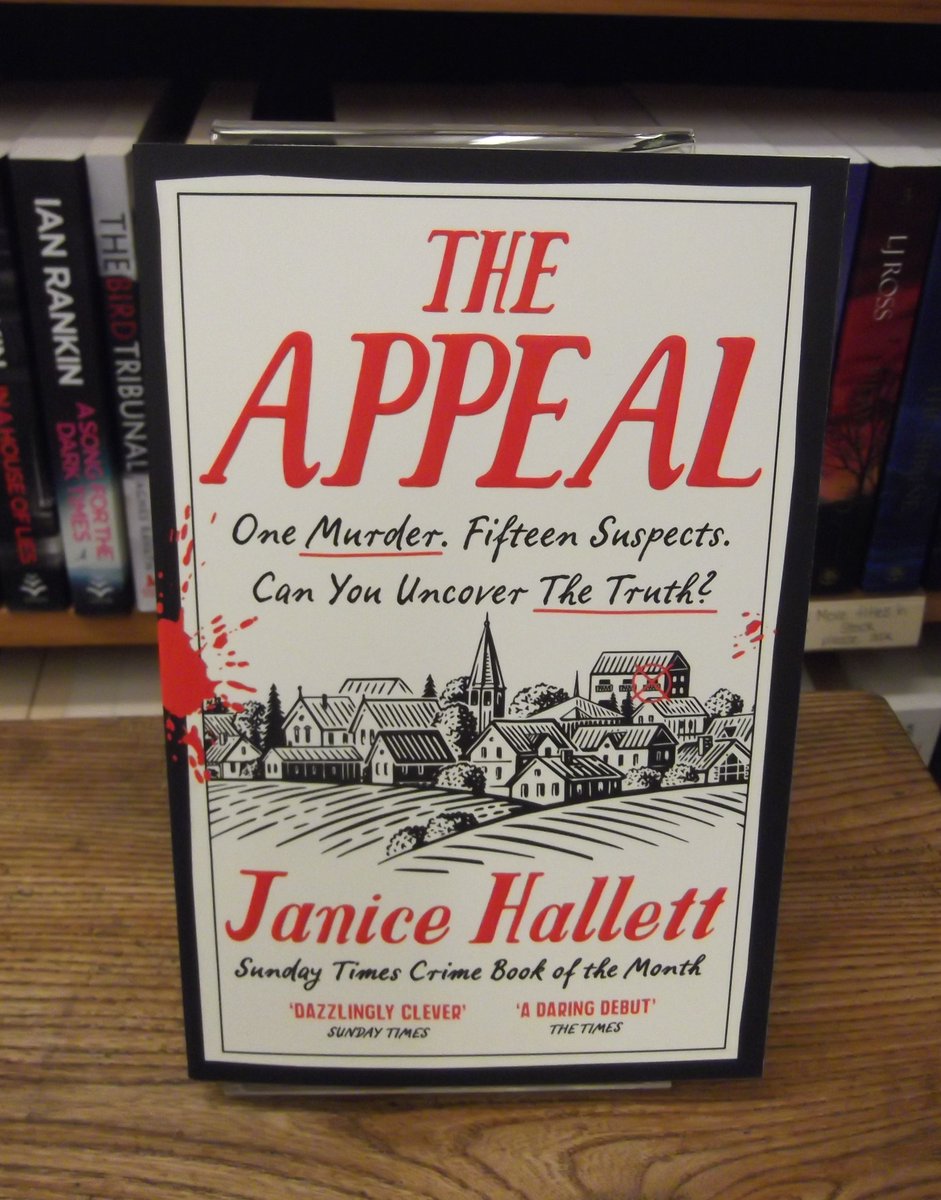 CogitoBooks's tweet photo. Just so looking forward to our #CrimeBookGroup next week when we'll be chatting about the dazzling #TheAppeal by @JaniceHallett @ProfileBooks Can't wait to discuss this fabulously original book; gripping doesn't even begin to describe it... https://t.co/E2npoeT3Jm