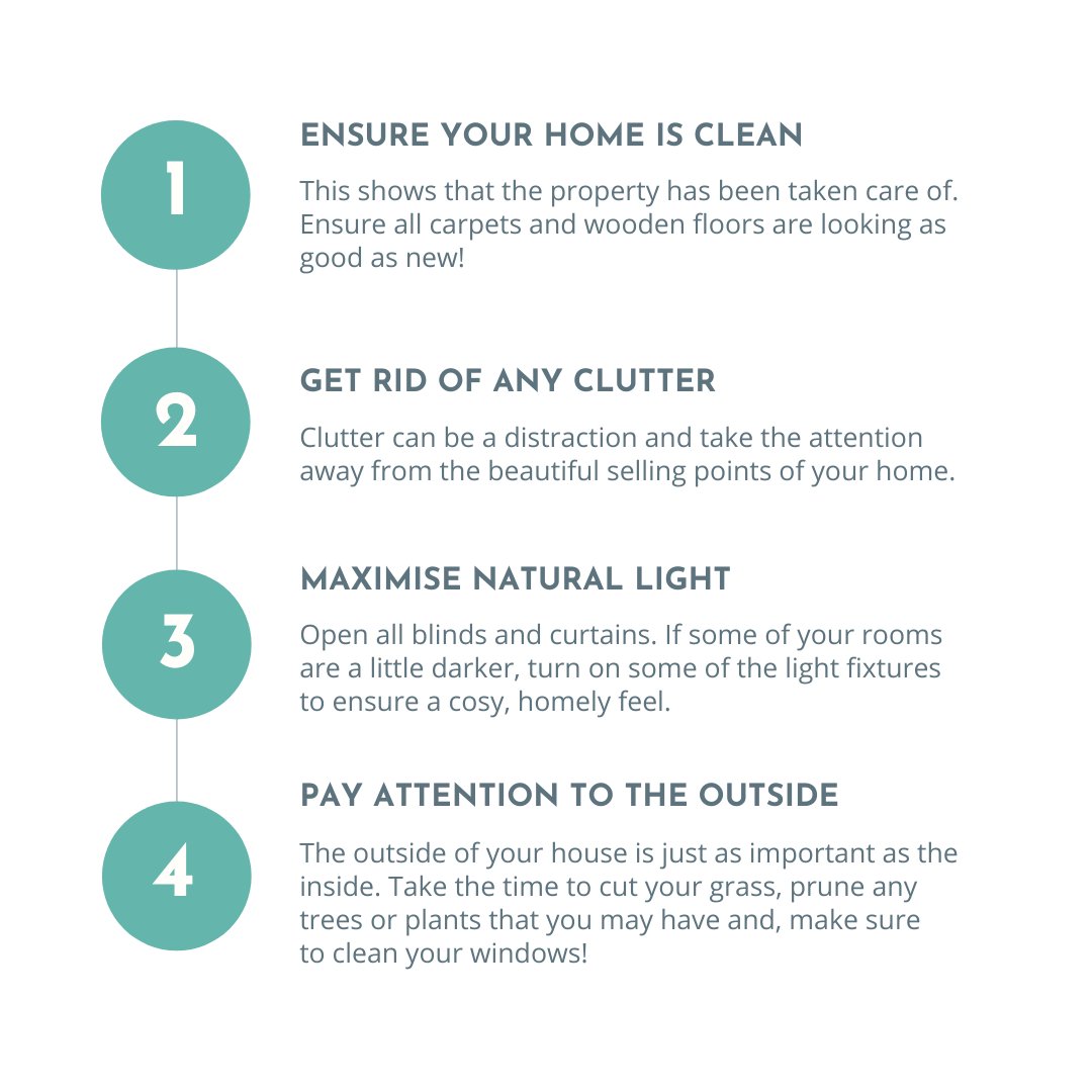 Home staging is a great way to increase the chances of selling your property quicker! 

✅ 85% of agents, developers &amp; property managers claim that a staged property sells up to 3x faster.

See below for our top home staging tips.👇🏼

#toptips #london #estateagent #homestaging