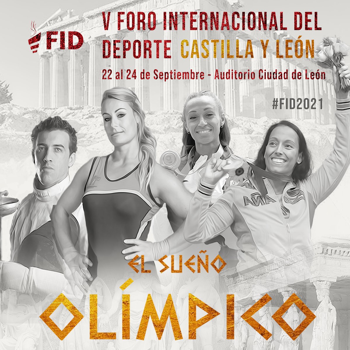 ForosFID's tweet photo. 👏PRESENTAMOS LA V EDICIÓN DEL FID CASTILLA Y LEÓN👏:

📅22, 23 y 24 de septiembre
📍Auditorio Ciudad de León

👉Consigue tus abonos desde ya en: https://t.co/00bLsGqI2h

#leonespfid2021 https://t.co/SouG3Sz4DZ