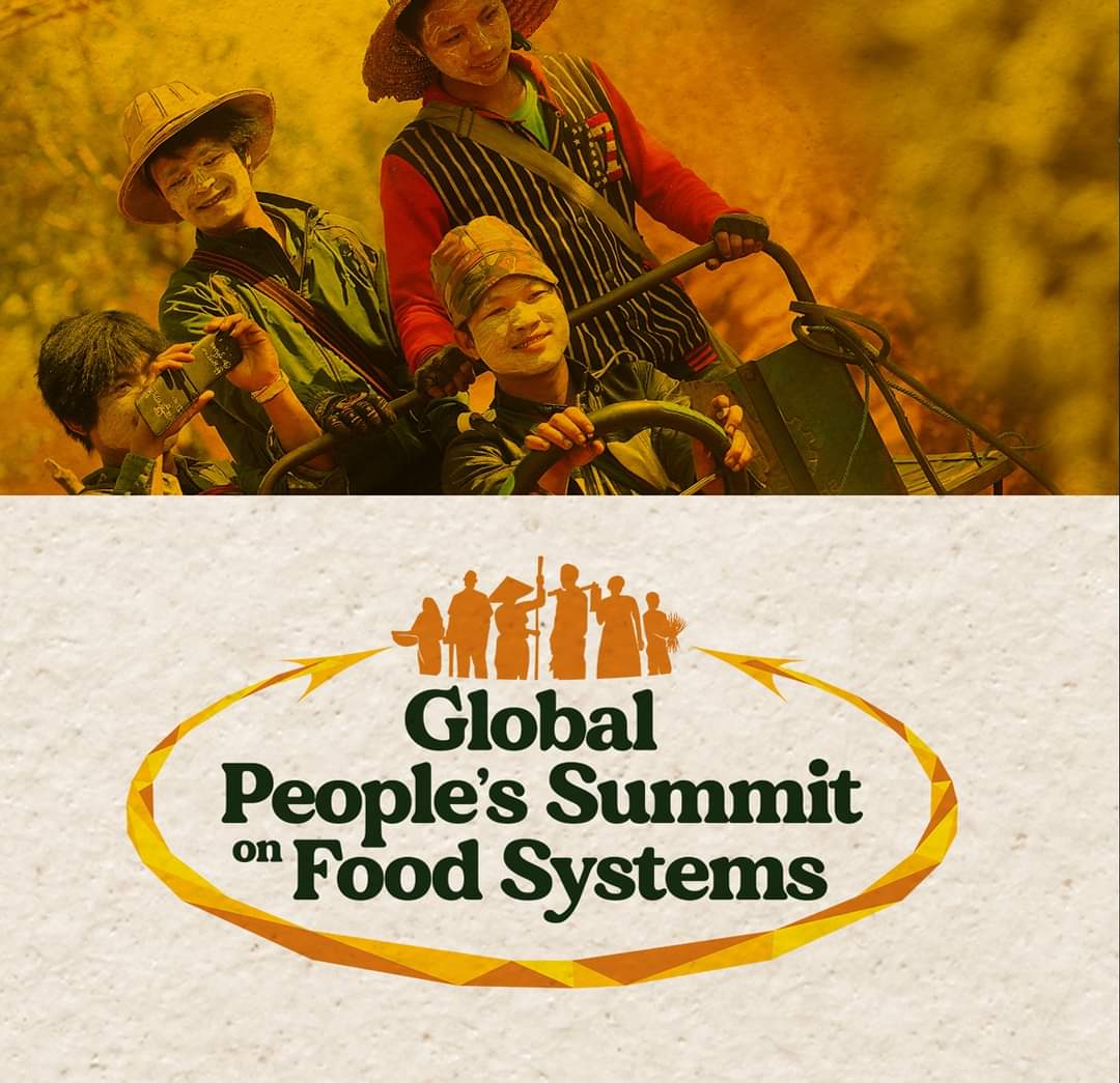 The campaign for a just, equitable, healthy &amp; sustainable food system culminates on Sept 21-23. REGISTER NOW! 👉 bit.ly/GlobalPeoplesS…