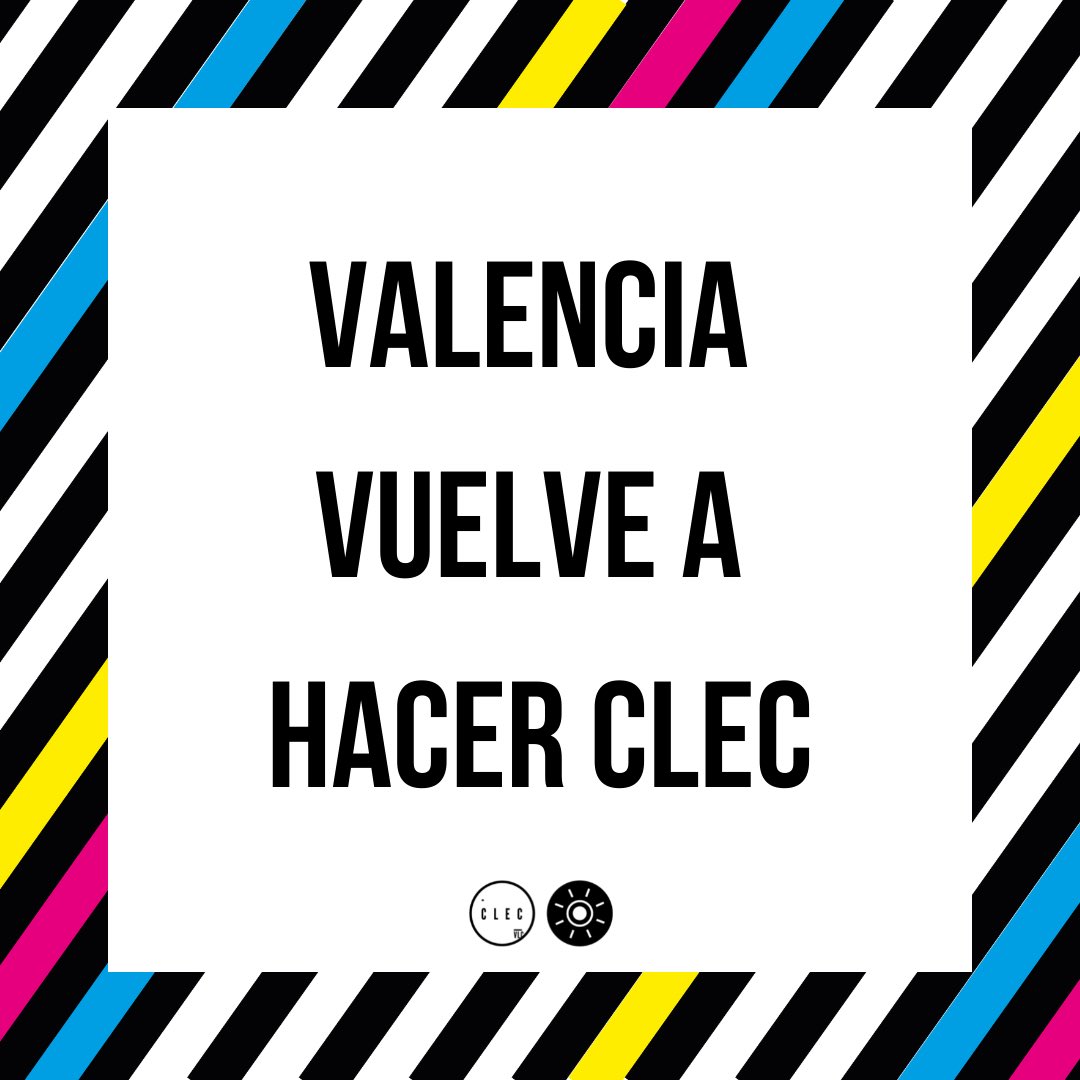 clecff's tweet photo. Valencia vuelve a hacer CLEC. Más moda! Más creatividad! Más talento! Más fiesta! 

La plataforma para el talento creativo que necesitaba la Comunidad Valenciana vuelve el 30 y 31 de Octubre. 

Te vienes a hacer CLEC?

#clecff #comunitatvalenciana https://t.co/X6DH5wftKo