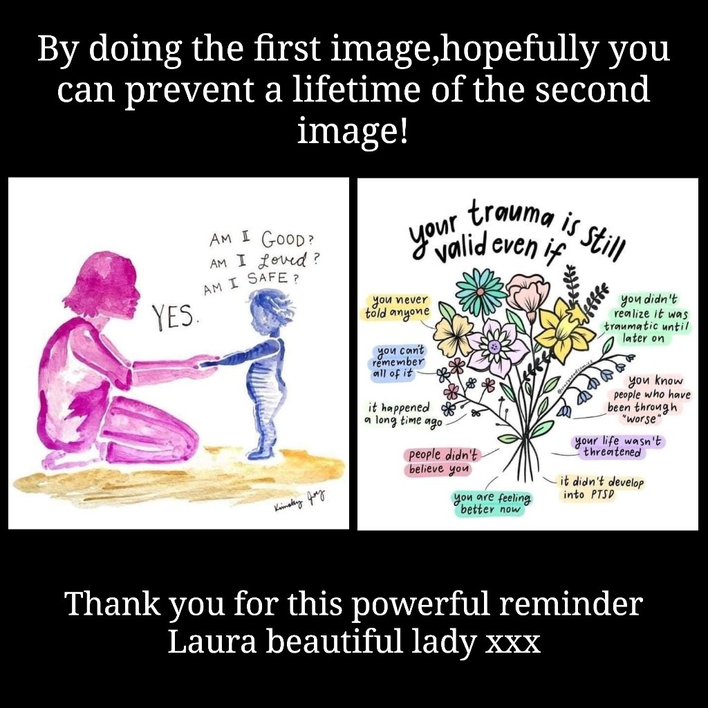 SuzieYMA's tweet photo. Laura beautiful lady, thank you for this powerful reminder 💜💜💜 #YouMatterAlways #yourthoughtsmatter #yourfeelingsmatter #yourvoicematters #yourstorymatters #yourlifematters #always #buildstrongchildren #unconditionallove #safeguarding #earlyintervention #betheonewhocares https://t.co/mjzfPPOnZA