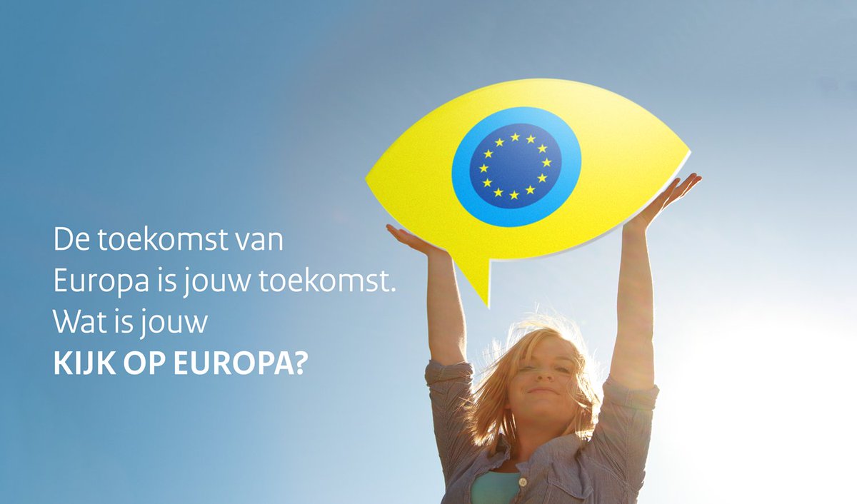 Kijk op Europa (@kijkopeuropa) on Twitter photo 🇪🇺Geef jouw mening over de toekomst van de EU! Tijdens #KijkopEuropa kan iedereen in 🇳🇱 ideeën delen over de toekomst van Europa.
Kijk op Europa is een initiatief van <a href="/MinBZ/">Ministerie van Buitenlandse Zaken</a> en maakt onderdeel uit van <a href="/CoFoEU/">@CoFoE</a>
👉Lees meer: rijksoverheid.nl/actueel/nieuws… #JouwMeningTelt 🇪🇺Geef jouw mening over de toekomst van de EU! Tijdens #KijkopEuropa kan iedereen in 🇳🇱 ideeën delen over de toekomst van Europa.
Kijk op Europa is een initiatief van <a href="/MinBZ/">Ministerie van Buitenlandse Zaken</a> en maakt onderdeel uit van <a href="/CoFoEU/">@CoFoE</a>
👉Lees meer: rijksoverheid.nl/actueel/nieuws… #JouwMeningTelt
