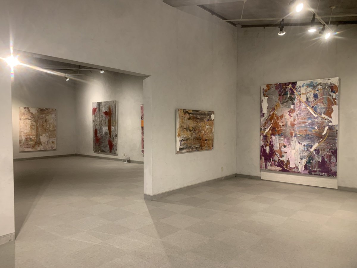 個展 宇フォーラム美術館の設営どうにか終了 明日9 2から19日までの木曜から日曜開館 入館料500円 で 近藤昌美 個展 宇フォーラム美術館の設営どうにか終了 明日9 2から19日までの木曜から日曜開館 入館料500円 で 近藤昌美