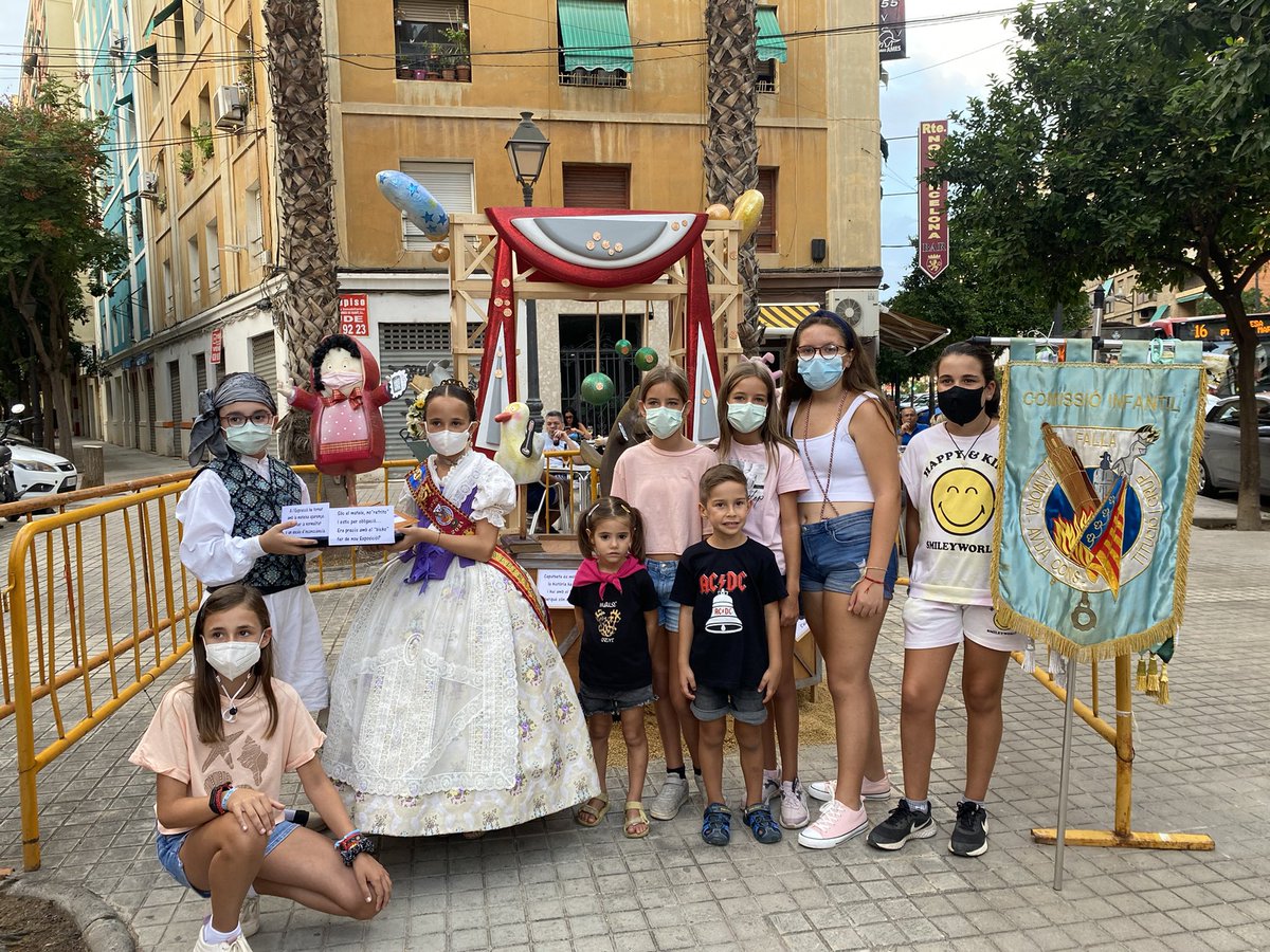 FallaActorMora's tweet image. Ya tenemos nuestra fallita plantada!!