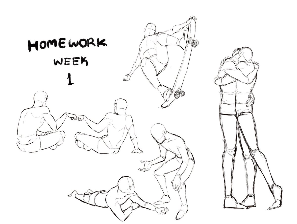 ภาพที่วาดในคอร์สเรียนค่ะ แวะมาแปะซักหน่อย 