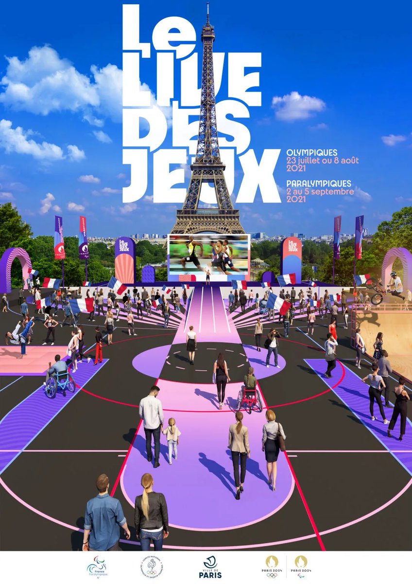 💙🤍❤️ J-1 💙🤍❤️

Plus qu’un jour avant le début du Live des Jeux à l’Esplanade du Trocadéro !

Venez encourager l’<a href="/EquipeFRA/">Equipe France</a> comme il se doit et célébrer le retour des médaillés paralympiques.👏🎌

#LivedesJeux #AmbitionTokyo