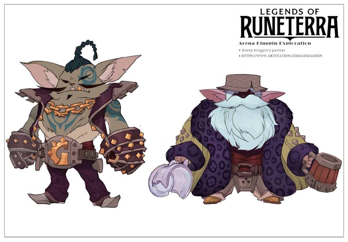 Arena Kingpin Concept Art by Kudos Production https://t.co/KeZVwqsYS9 