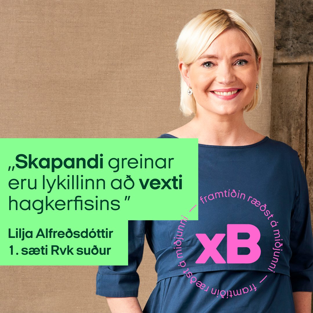 Framsókn vill efla efnahagslífið með því að stuðla að uppbyggingu í skapandi greinum. Fyrstu skrefin hafa verið stigin með hagvísum skapandi greina og sérstöku rannsóknarsetri. Næsta skref er sérstakt ráðuneyti skapandi greina.