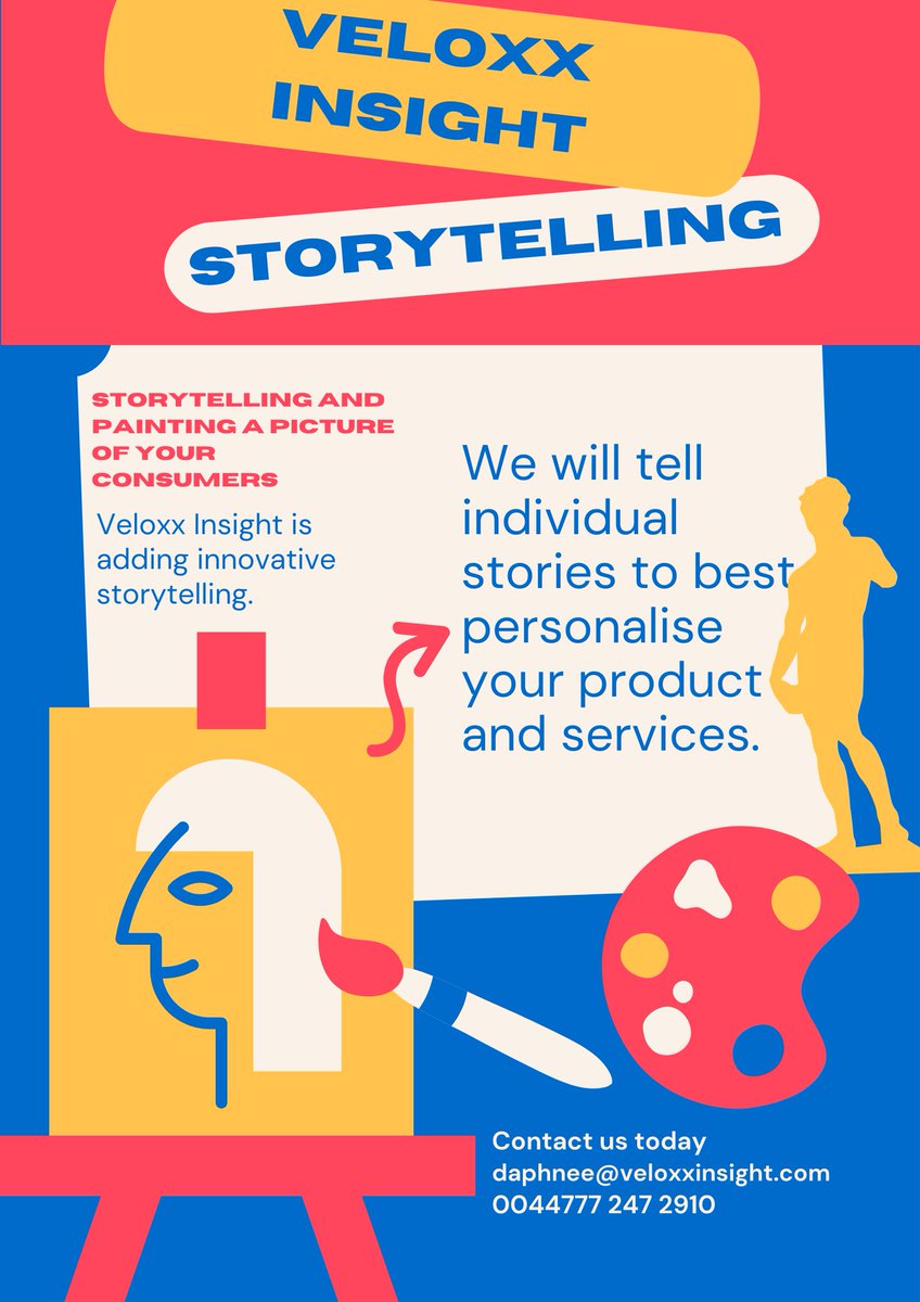 VeloxxInsight's tweet image. Veloxx Insight paints a picture that enables Individual story telling, to best personalise your product and services. #marketresearch #Marketing #business #digitalmarketing #ux #MarketingStrategy #market #consumerexperience #shopperinsight