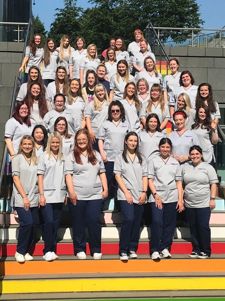 MidwivesRGU's tweet photo. Our final day on campus with the S’18 cohort. It’s been an emotional morning reflecting and sharing stories and experiences of the last three years. Wishing you all the best for your future midwifery careers - go smash it #newlyqualifiedmidwives2021 #finalday #goodluck @RGUNMandP https://t.co/T3LgvR6qBn
