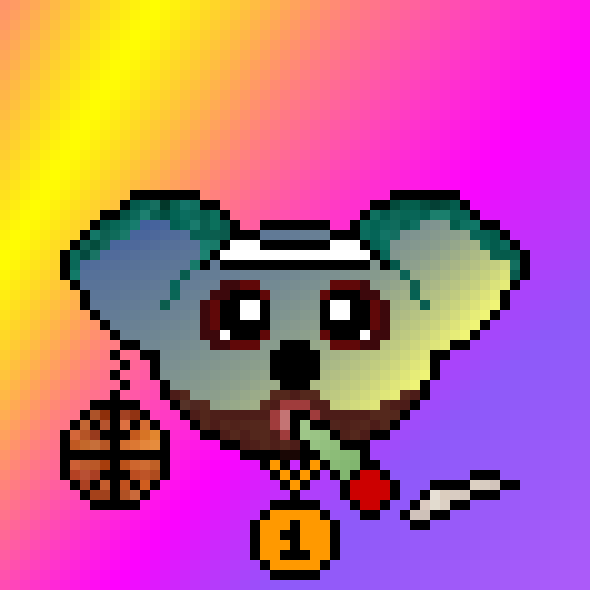 psykoNFT's tweet photo. 🐨 EXCEPTIONAL #GIVEWAY 🐨

For koala and basketball fans, limited edition inspired by @JaValeMcGee with a value of 4.2 SOL

To win this #Solana NFT :
- Follow us @psykoNFT
- Like, Retweet &amp; Tag 2 Friends
- Join our Discord https://t.co/YxjcligiP5 https://t.co/GTvo8xP0kS