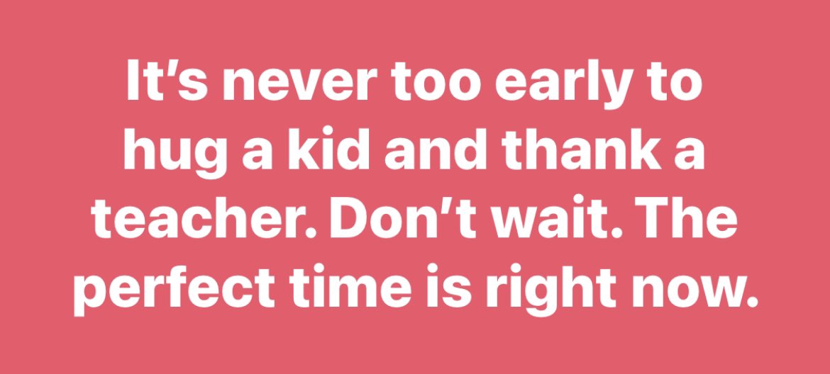 Let’s all get on the same page about at least one thing… We love our kids! Grateful for the privilege to serve students, and immensely appreciative of the men and women who serve with me. #AboveAndBeyond #Grateful