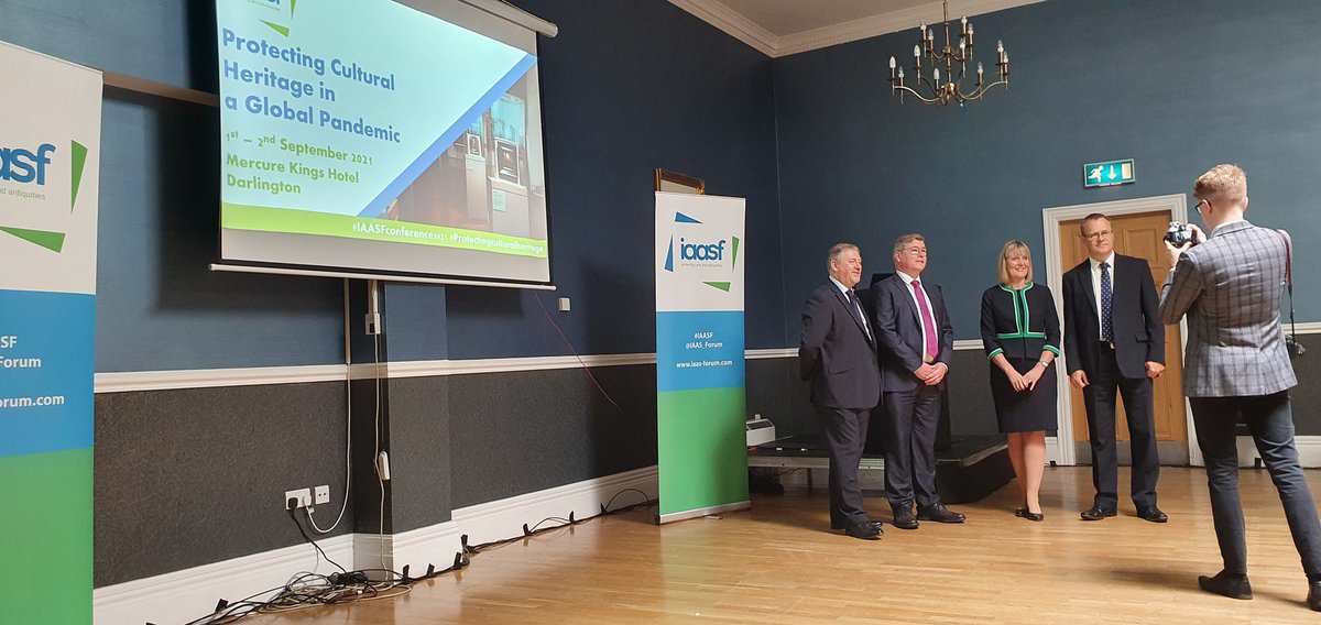 TruthMonkeyLtd's tweet photo. Great to be the 2021 #IAASF Conference today in Darlington. Discussing how to protect our nation's heritage, and keeping it, visitors, staff and volunteers safe and secure. @IAAS_Forum https://t.co/wlyR83G725