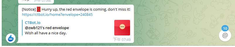zwb121's tweet photo. Telegram push service has been restored

#CTBot Adrop Ram 5 TRX 200 https://t.co/uKh3Ujl5R2