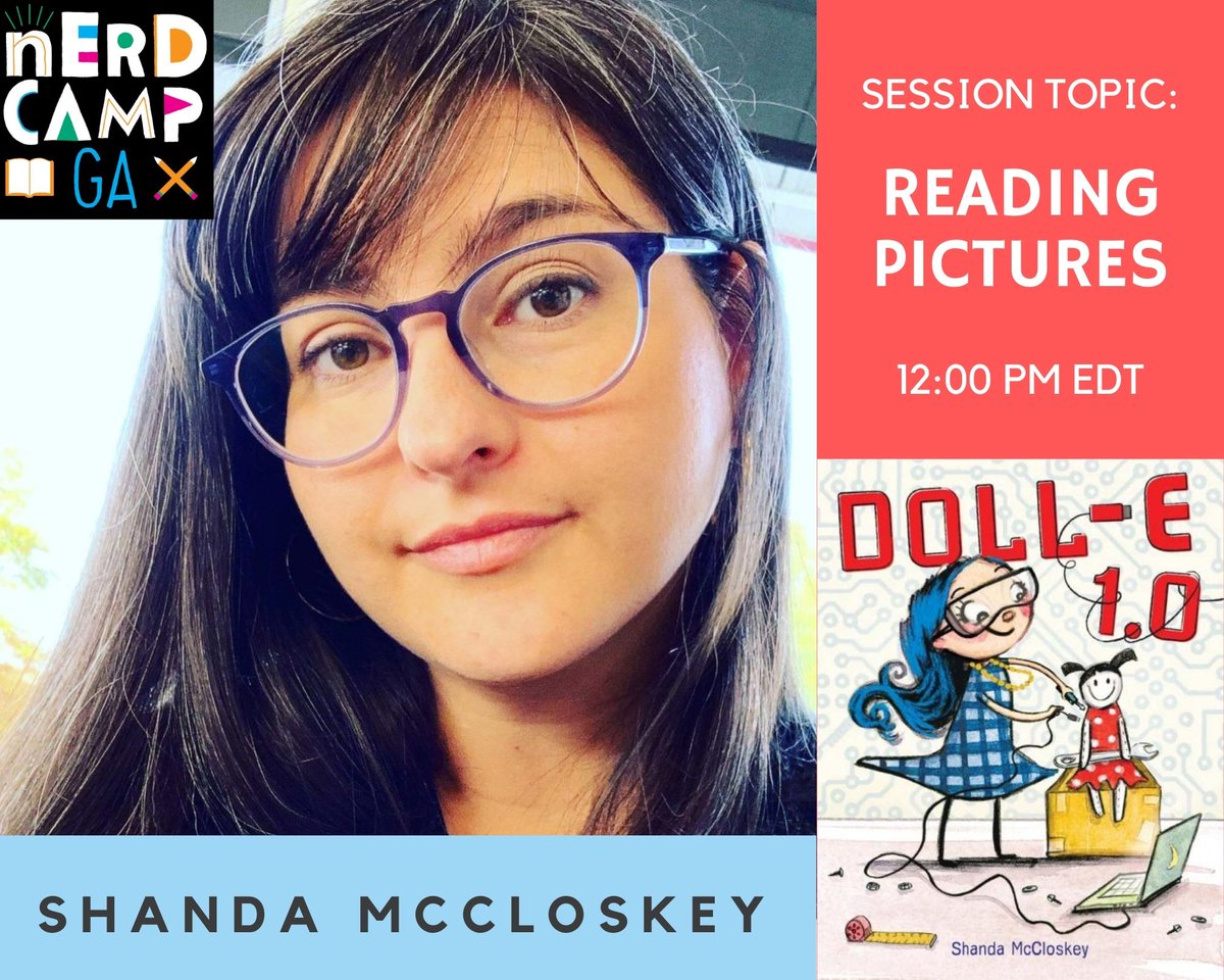 ShandaMcCloskey's tweet photo. Registration (free) just opened for #nErDcampGA's first virtual conference on Sat. Sept. 18! Here are just a few of the authors that will be presenting to #educators
Visit https://t.co/iMPNPv6vUC to see all the presenters and to register. https://t.co/leC5iK78WK