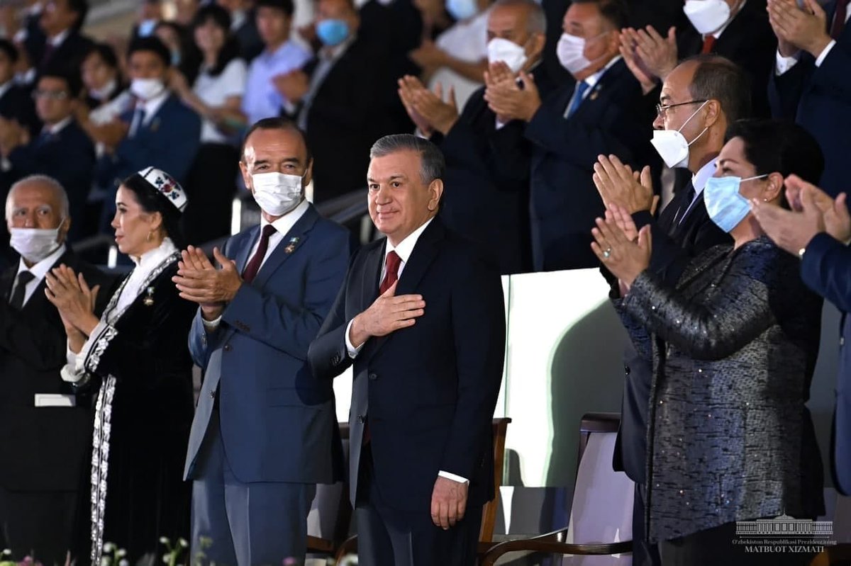 Shavkat Mirziyoyev's Press-service tweet media