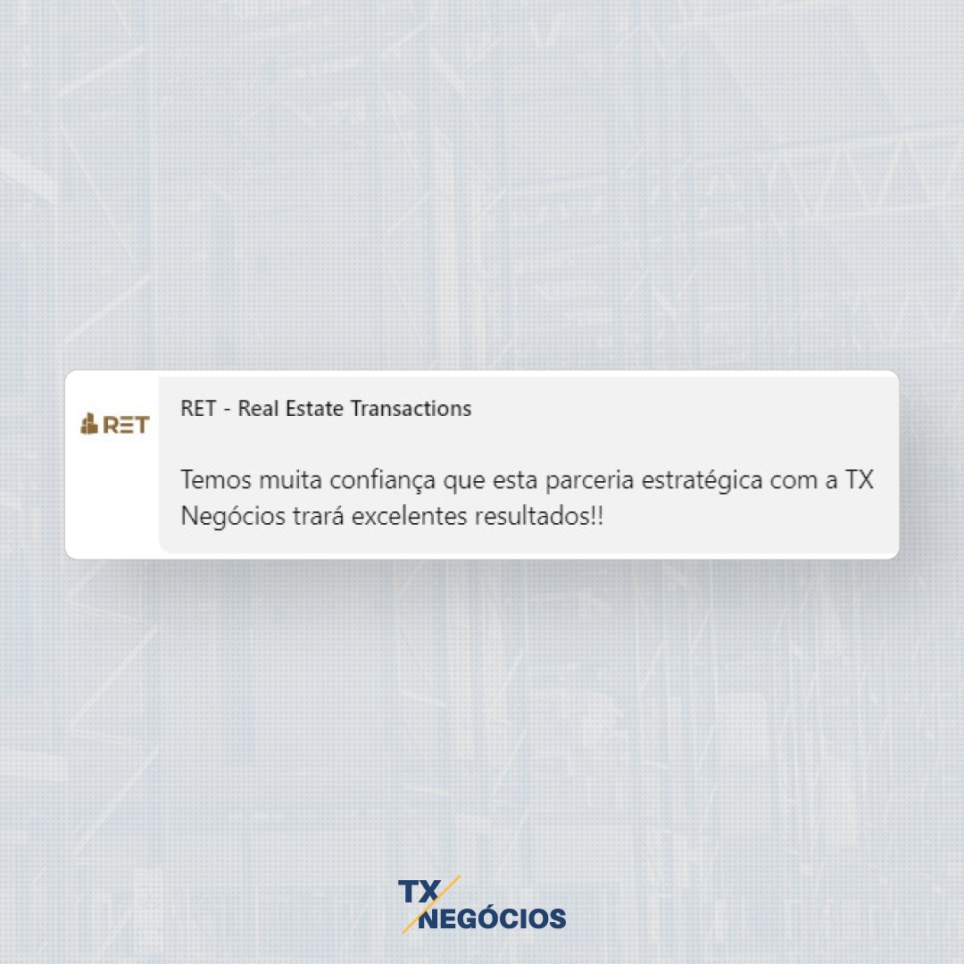 Quando você tem uma empresa com executivos reconhecidos no Brasil por alta performance e cases de sucesso, como é o caso do quadro da RET, decidindo em atuar na região, você cria uma conexão facilitadora que certamente vai agitar o segmento!