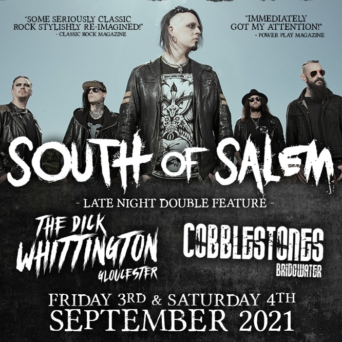 THIS WEEKEND get your fix of rock and roll darkness:

FRIDAY: The Dick Whittington, Gloucester.
SATURDAY: The Cobblestones, Bridgewater.

Come down and let's rip it up!!