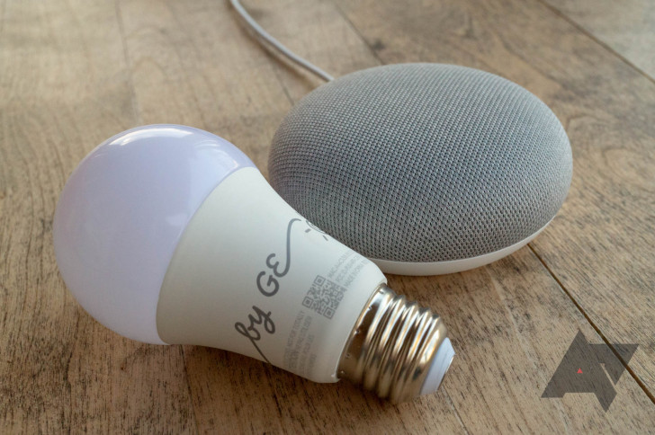 konnectbyte's tweet image. The Google Home Mini matched with the C by GE Smart Bulb. Making your Home Elegant. Smart