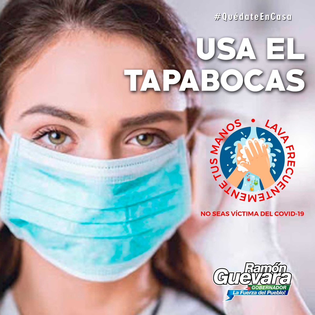 #01Sep Debemos tomar conciencia el #COVID19 no es un juego. Mantengamos las medidas de prevención para evitar el contagio y propagación. Contener el virus es trabajo de todos, unidos saldremos adelante.

#Mérida
#UsaElTapaBoca 
#LavateLasManos 
#Mérida Resiste y Avanza