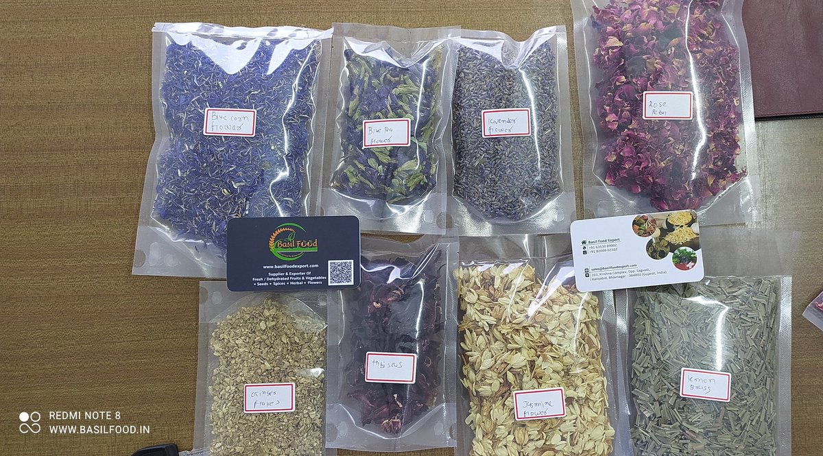 #Herbal and #Flowers Available.
basilfoodexport.com
Mail.  sales@basilfoodexport.com
Whatts app. +916353089002

#bluecorn #chamomile #Jasmine
#rosepetal #food
#Pharmaceutical #herbalteasupplement #Herbaltea #PharmaIndustrie #foodindustries #wholesale #retailers #food #herbs