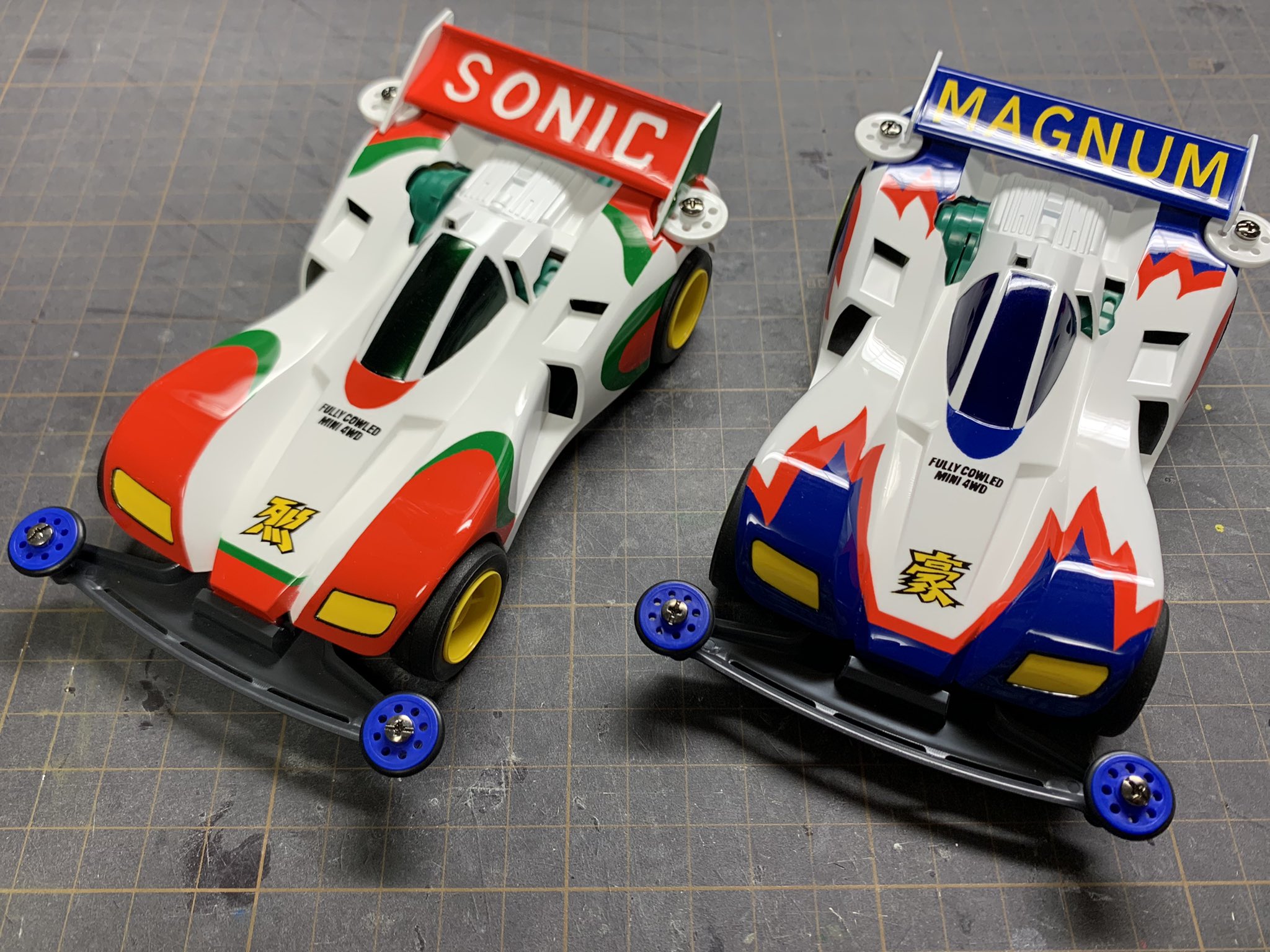 時速71kmタミヤ田宮ミニ四駆マグナムセイバーカスタム完成品 タミヤ 1/32 フルカウルミニ四駆シリーズ マグナムセイバー | タミヤ