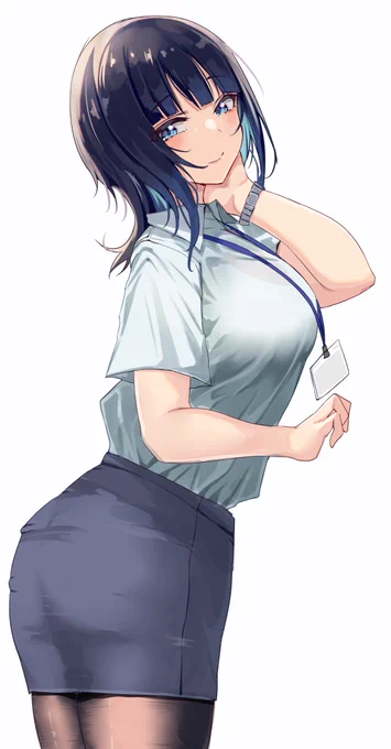 OL感ある果林ちゃん 