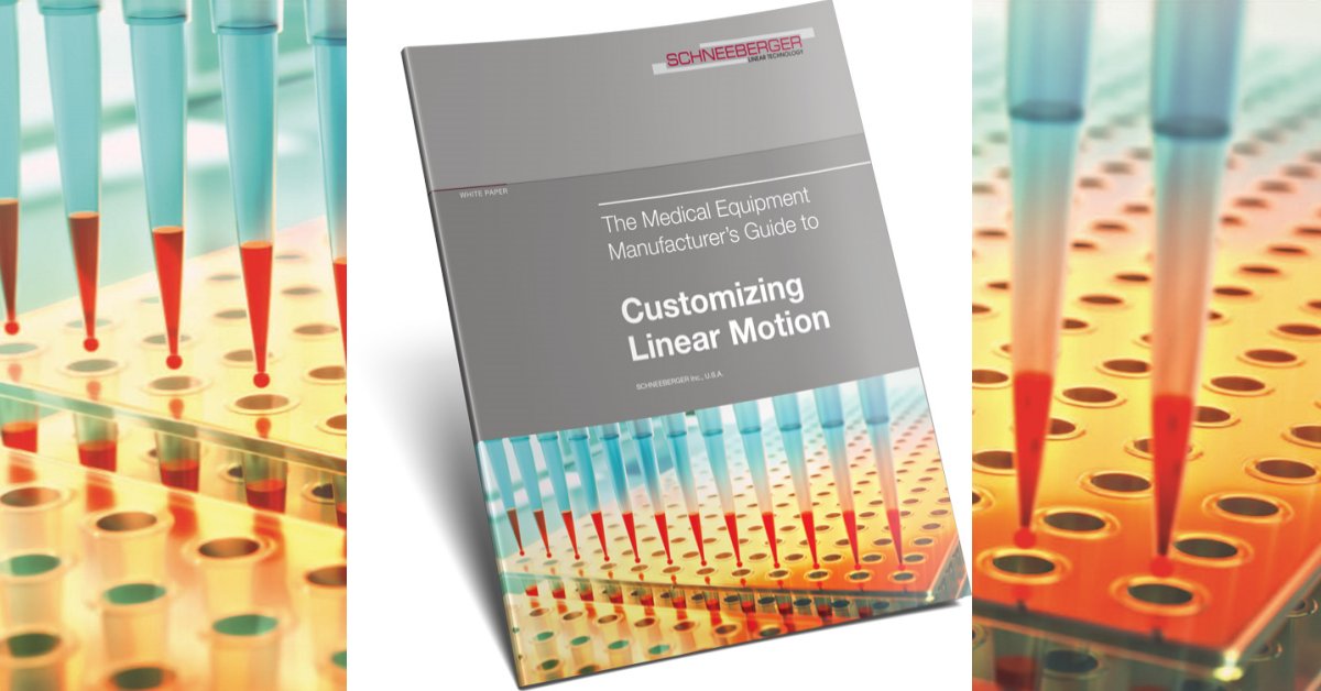 SCHNEEBERGER_US's tweet image. Medical OEM designers: Discover the new guide to customizing linear motion for advanced medical equipment manufacturing at lnkd.in/epAiJMS. Follow us for more on #medicalequipment #linearmotion #lineardrive #OEM #whitepapers