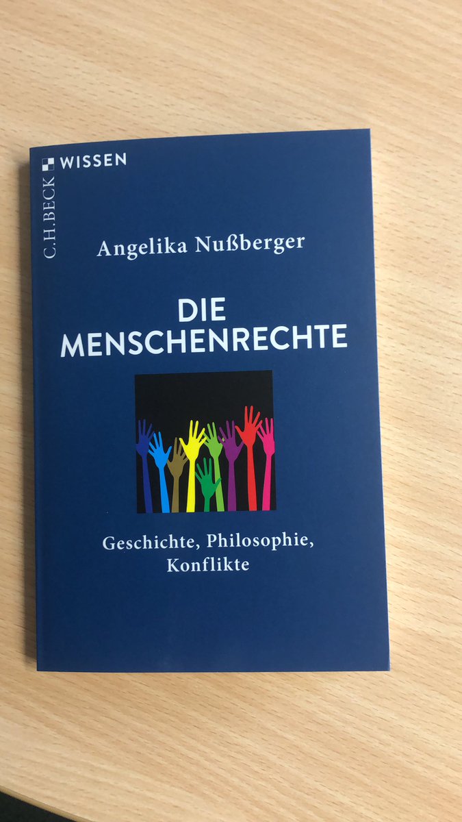 Es ist erschienen - ich freue mich! #HumanRights