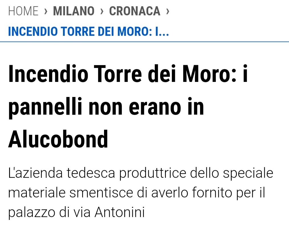 Ma dai..... #torredeimoro #alucobond #Milano