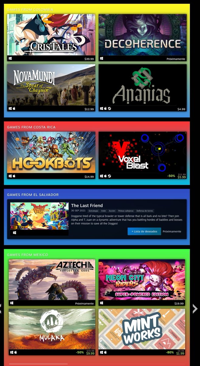 slashie_'s tweet image. Don't miss the Latin America Games festival on Steam!! There's a lot of cool games there, and you can support gamedev on emerging countries! #indiegame #indiedev store.steampowered.com/curator/410411…