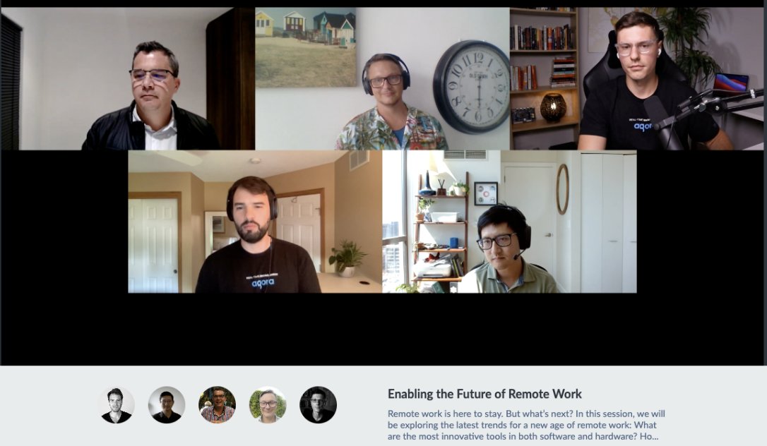 🚨 LIVE at #RTE2021: Enabling the Future of Remote Work with @remotionco, <a href="/WeAreWurkr/">Wurkr</a>, and Camvas 👋

Visit us: bit.ly/2WFZ0bw
